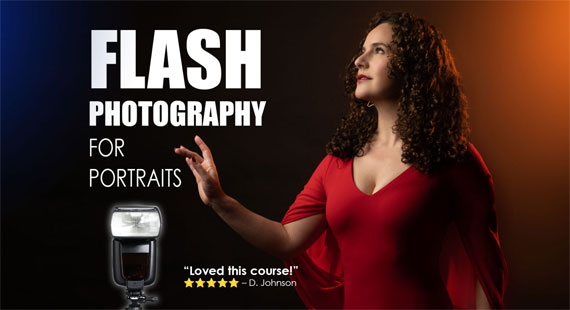 portrait flash photography