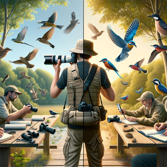 birders vs photographers