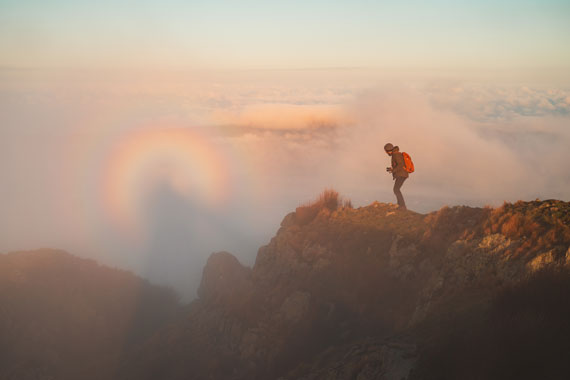 Photographing the Brocken Spectre