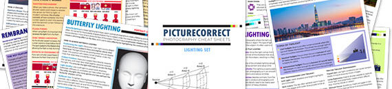 Released Today! Photo Lighting Cheat Sheets