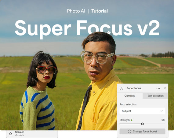 photo ai super focus