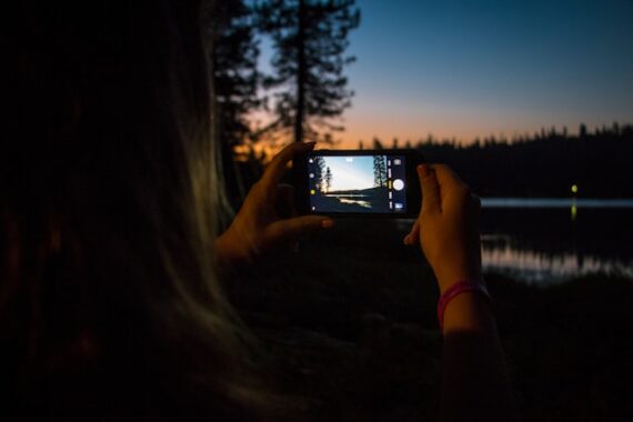 smartphone night mode