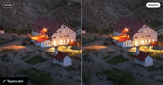 night photo processing