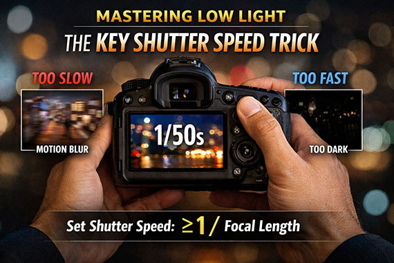 shutter speed trick