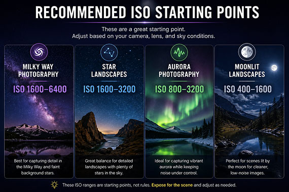 iso starting points