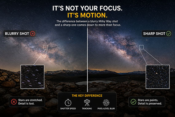 milky way focus