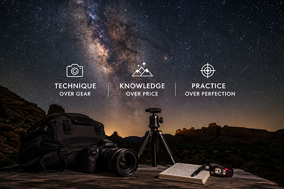 milky way techniques