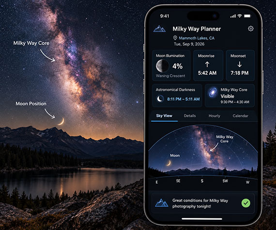 milky way planner