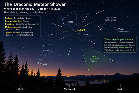 draconid meteor shower